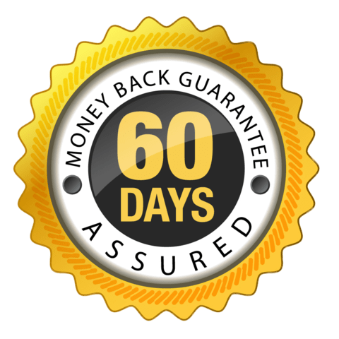 Balmorex Pro 60-day money-back satisfaction policy badge