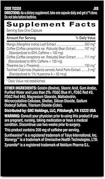Neuro Serge Ingredients