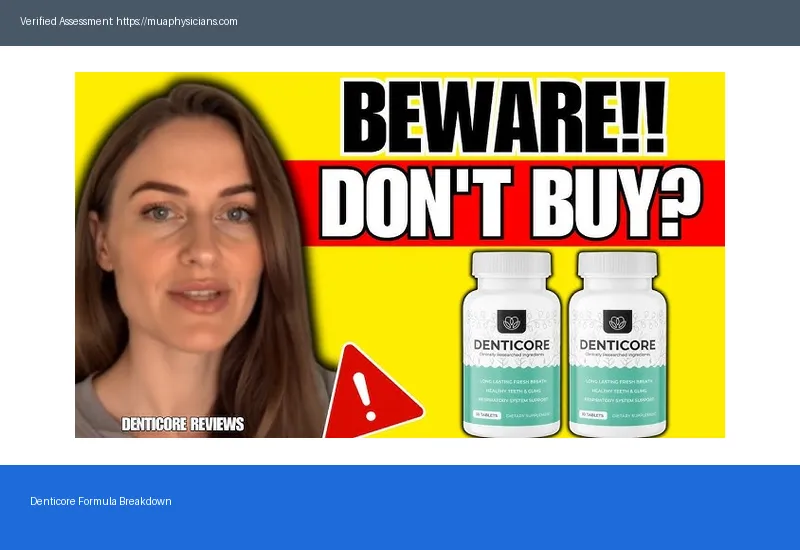 Denticore: 2026 Reviews & Complaints Uncovered Denticore: 2026 Reviews & Complaints Uncovered
