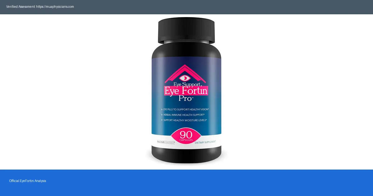 EyeFortin Reviews 2026 Is This Supplement Worth Your Money — The Honest Truth