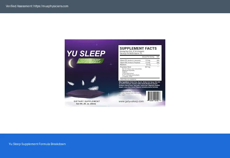 Yu Sleep Supplement Reviews 2026 Pros Cons And Honest Yu Sleep Supplement Reviews 2026 Pros Cons And Honest